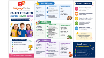 ΟΔΗΓΟΣ ΕΞΕΤΑΣΕΩΝ STARTERS-MOVERS-FLYERS